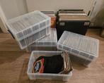 100 LP's en 500 singletjes, Ophalen, Gebruikt, Overige formaten