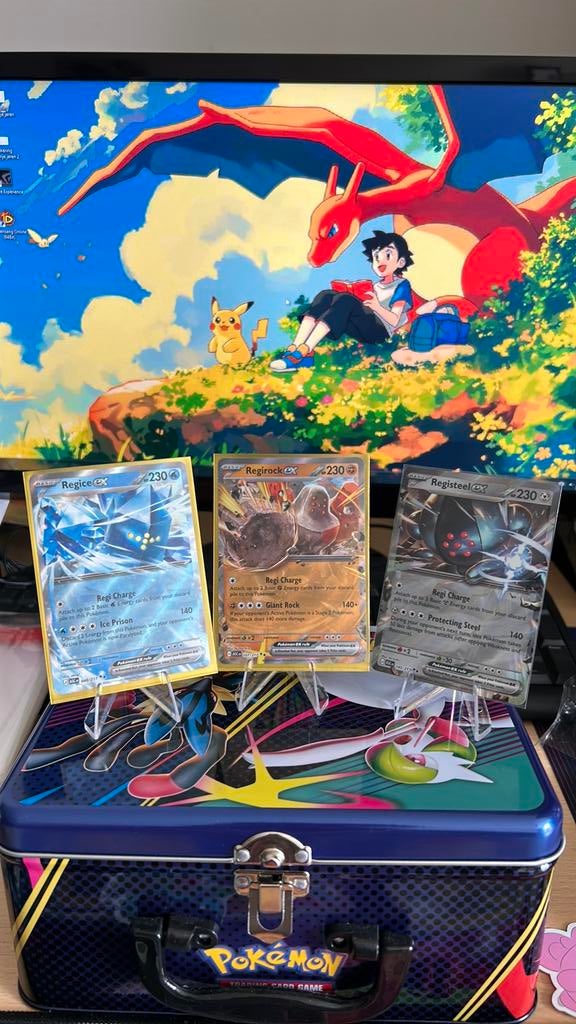 Pokemon Regi’s setje ascended heroes near mint, Verzenden, Zo goed als nieuw, Losse kaart