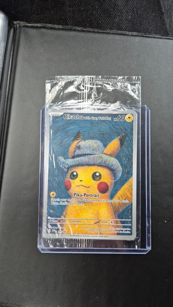 Pikachu van Gogh Sealed, Hobby en Vrije tijd, Verzamelkaartspellen | Pokémon, Ophalen of Verzenden