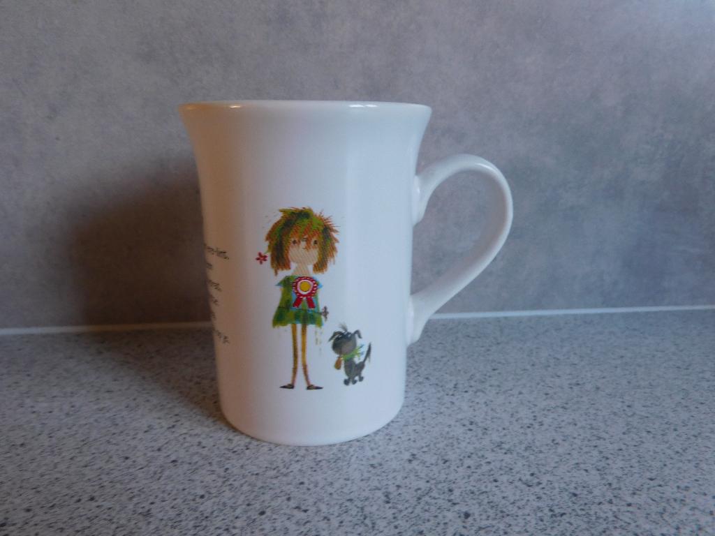 Mok Floddertje Fiep Westendorp Douwe Egberts, Huis en Inrichting, Ophalen of Verzenden, Zo goed als nieuw, Overige stijlen, Kop(pen) en/of Schotel(s)