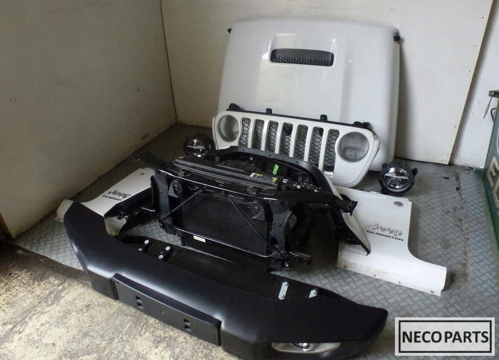 JEEP WRANGLER GLADIATOR COMPLEET VOORKOP BUMPERS KOPLAMP O.A, Auto-onderdelen, Carrosserie en Plaatwerk, Jeep, Gebruikt, Achterklep
