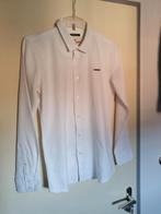 Vingino jongensblouse,  wit, getailleerd, maat 164, Ophalen of Verzenden, Zo goed als nieuw, Vingino, Shirt of Longsleeve