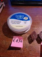 Katoenkoperdraad, buisvoeten en AMROH-trafo's t.k.a., Verzenden, Buis of Buizen