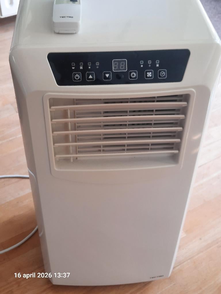 Tectro TP 2020 verrijdbare airco, Ophalen, Koelen en Ontvochtigen, Minder dan 60 m³, 3 snelheden of meer