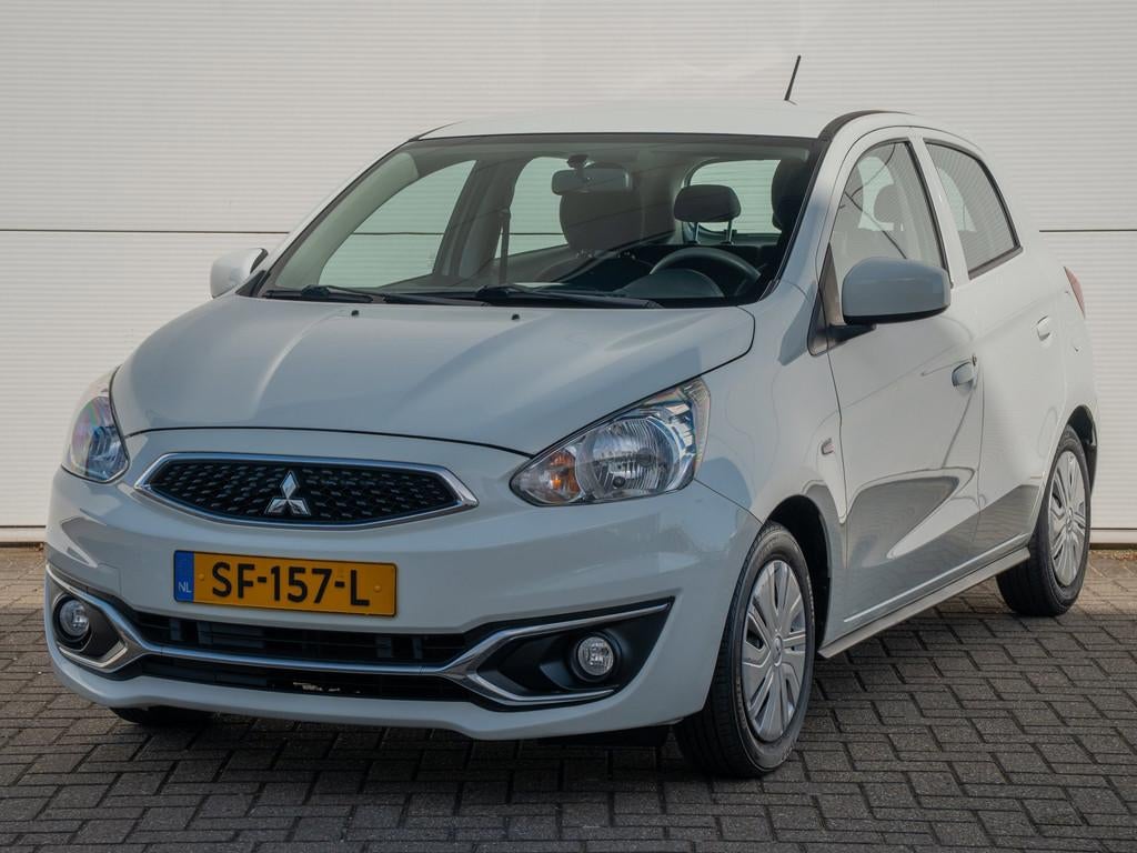 Mitsubishi Space Star 1.0 Cool+ | Airco |5-Drs | Lage kmstan, 12 maanden, Stof, Gebruikt, Wit