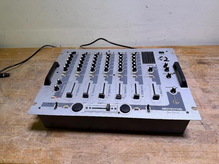 JB Systems Q MX6 DJ mixer mengtafel, Muziek en Instrumenten, Effecten, Gebruikt, Ophalen of Verzenden