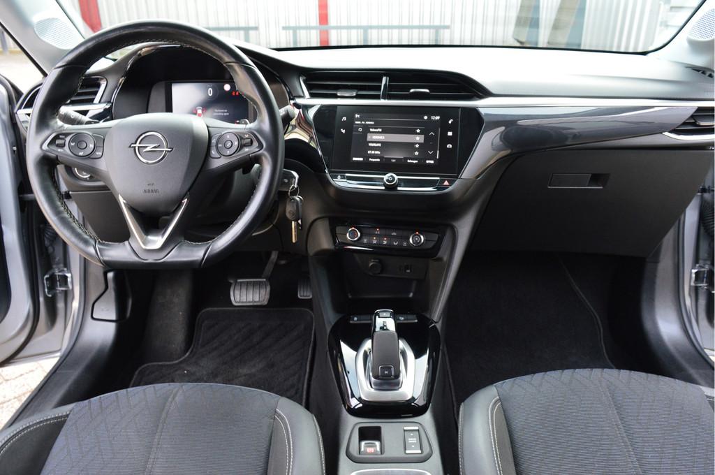 Opel Corsa 1.2 Elegance autom. O.a: Afn. trekhaak, Camera, P, Auto's, Opel, 101 pk, Gebruikt, Met garantie (alle), Leder en Stof