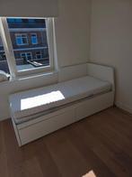 Ikea Flekke guest bed with 2 matresses, Ophalen, Eenpersoons, Wit, Zo goed als nieuw