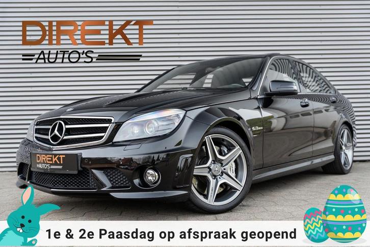 Mercedes-Benz C-klasse AMG C63 V8 DEALER ONDERHOUDEN, Auto's, Mercedes-Benz, Bedrijf, Te koop, C-Klasse, ABS, Airbags, Airconditioning