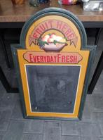 Vintage krijtbord, Ophalen of Verzenden