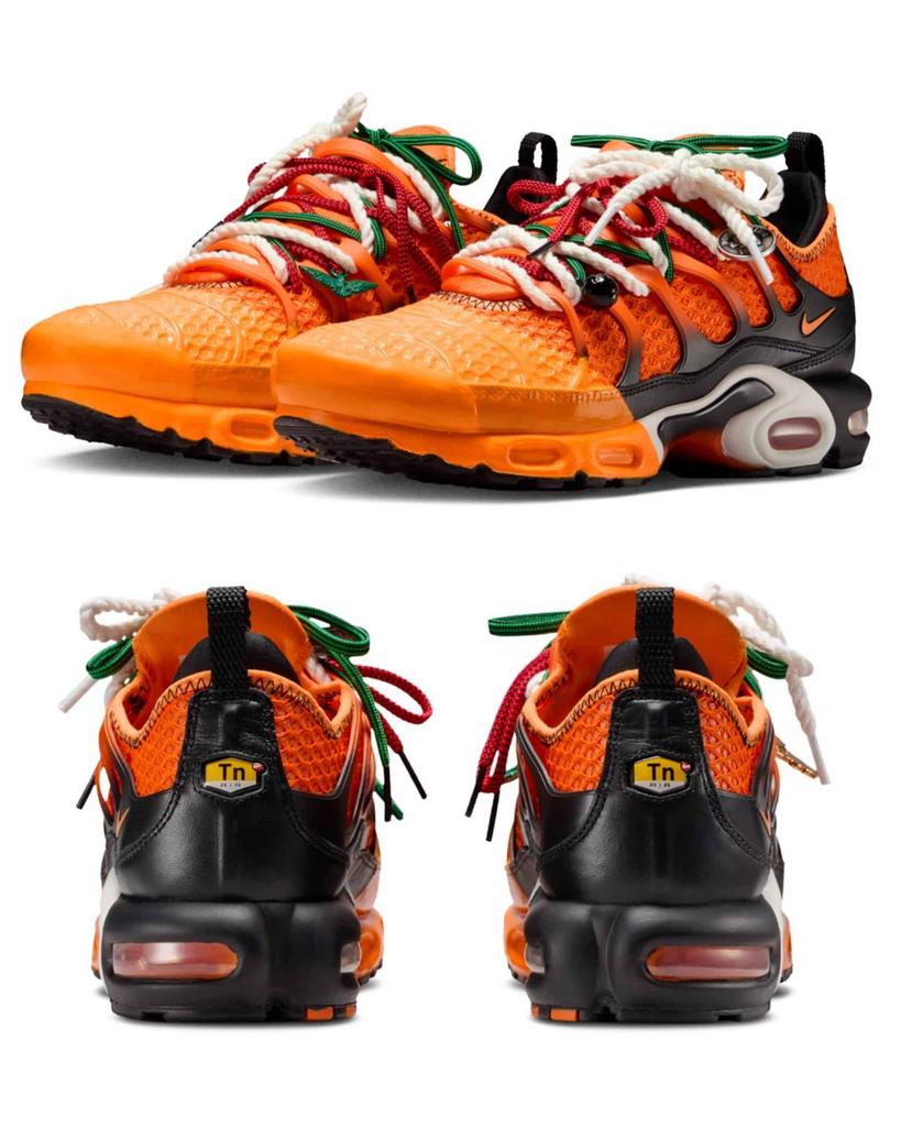 Maat 46 // Nike Air Max Plus x HOMECOMING, Kleding | Dames, Schoenen, Ophalen of Verzenden, Nieuw, Oranje, Sneakers of Gympen