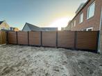 Composiet-beton schutting v.a €170,- per meter incl montage, Ophalen, Kunststof, 1 tot 2 meter, 6 meter of meer