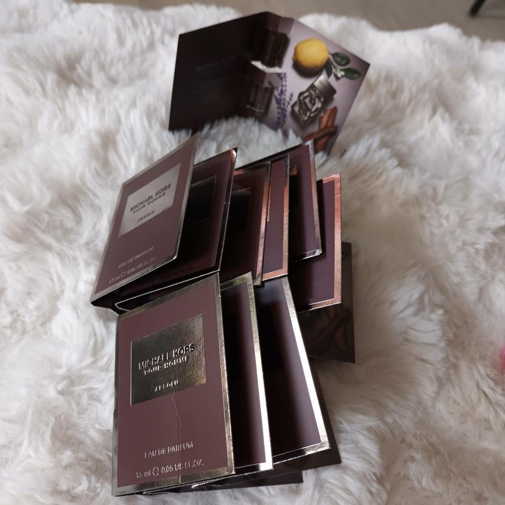 MICHAEL KORS absolu heren proefjes..10 stuks..nieuw, Ophalen of Verzenden, Nieuw