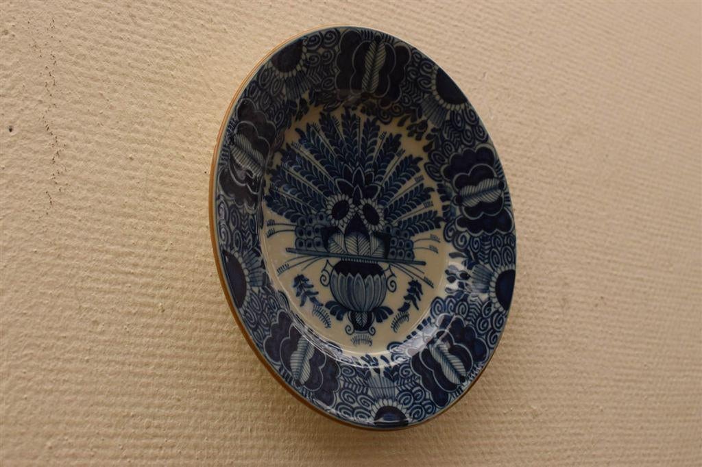 Makkum Porseleinen wandbord 44126, Ophalen of Verzenden, Gebruikt