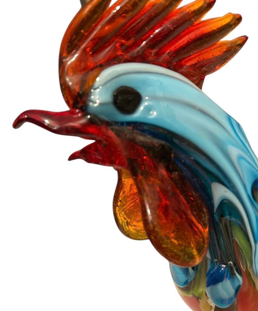 Murano haan - 1960s, Antiek en Kunst, Antiek | Glas en Kristal, Ophalen of Verzenden