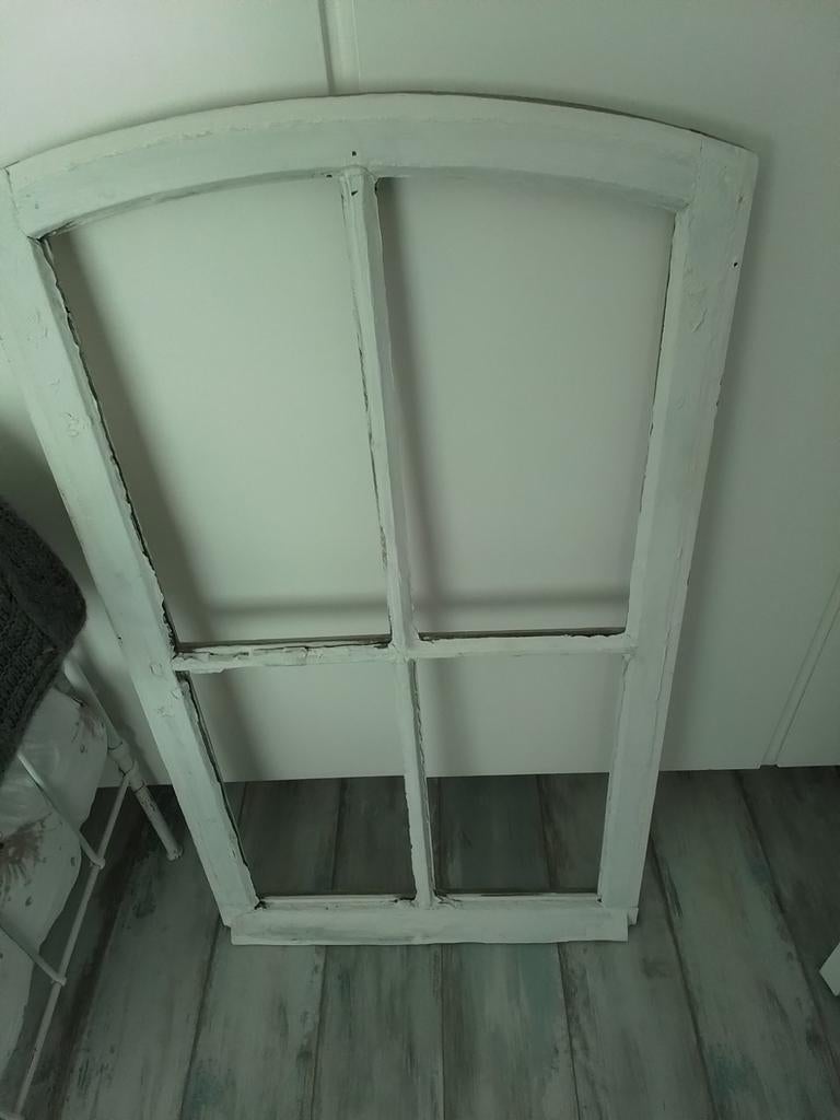 Oud houten stal raam, Ophalen, Gevelraam of Ruit, Gebruikt, Minder dan 80 cm