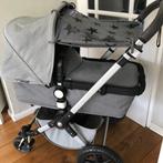 Bugaboo grijs lauw met lederen accenten, Gebruikt, Bugaboo, Combiwagen, Ophalen