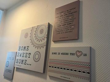 Riverdale Canvas Schilderijen Set beschikbaar voor biedingen