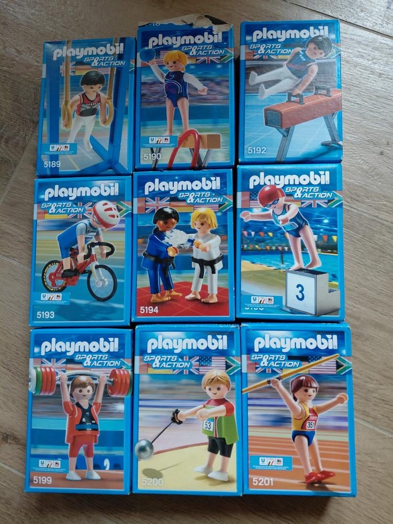 Playmobil Sports & Action Olympische Spelen - Complete Set, Kinderen en Baby's, Speelgoed | Playmobil, Ophalen of Verzenden, Zo goed als nieuw