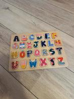 Puzzel alfabet, Ophalen, 10 tot 50 stukjes, Zo goed als nieuw, Van hout