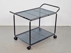 Vintage kri trolley gammelgaard bar cart ‘80 filigraan tafel, 50 tot 100 cm, N, Vintage, Ophalen of Verzenden