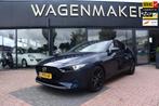 Mazda 3 2.0 e-SkyActiv-X M Hybrid 186 Luxury NAV|Leder|NAP, Voorwielaandrijving, Blauw, Bedrijf, Handgeschakeld