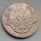 10 Vatu 1990 Vanuatu Prachtige Oude Munt Oceanie Kreeft Boom, Ophalen of Verzenden