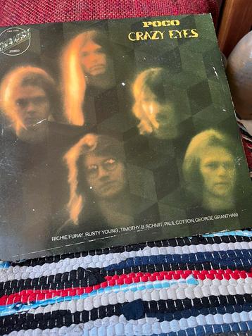 Poco -Crazy Eyes - Origineel Vinyl LP - 1973 -hardrock/rock beschikbaar voor biedingen
