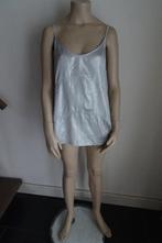 nieuw zilverkleurig hempje maat L melting stockholm, Kleding | Dames, Tops, Ophalen, Overige kleuren, Maat 42/44 (L), Nieuw
