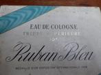 9 vintage flesjes eau de cologne, Ruban Bleu, Verzamelen, Parfumverzamelingen, Ophalen of Verzenden, Parfumfles, Gevuld