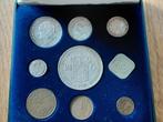 Zilveren muntenset Koningin Wilhelmina in etui, Postzegels en Munten, Munten | Nederland, Setje, Zilver, Koningin Wilhelmina, Overige waardes