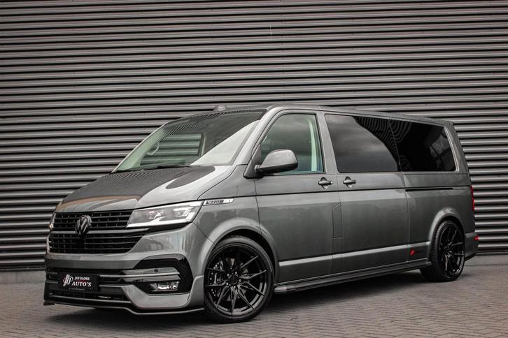 Volkswagen Transporter 2.0 TDI L2H1 204PK BULLI DC DUBBEL CA, Auto's, Bestelauto's, Bedrijf, Te koop, ABS, Achteruitrijcamera