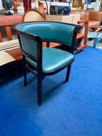 Thonet bureaustoel eetkamerstoel M. Kammerer, Ophalen, Zwart, Leer, Zo goed als nieuw