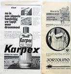 15 vintage advertenties reclames schoonmaakproducten 62, Verzamelen, Verzenden, Gebruikt, Overige typen