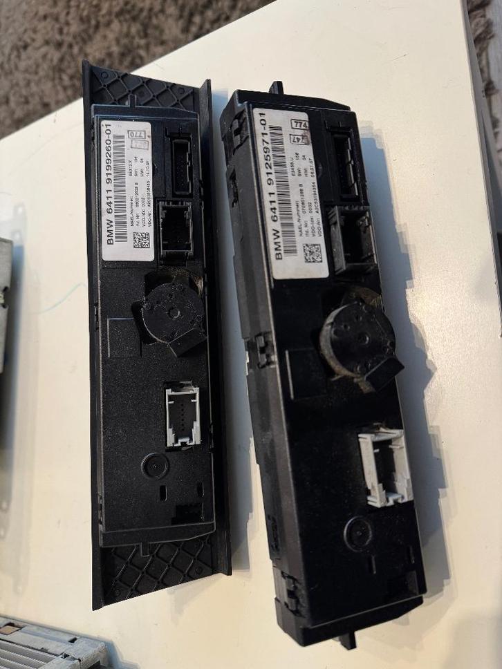 BMW Climate Control Units (2 stuks), Auto-onderdelen, Airco en Verwarming, BMW, Gebruikt, Ophalen