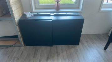 Ikea dressoir zwart geschilderd 120