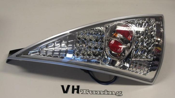 LED achterlampen Citroen C3 2002 - 2004 chroom, Auto diversen, Tuning en Styling, Ophalen of Verzenden