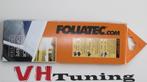 Foliatec FT 1225 topstrice zonneband / raamband grijs/zwart, Auto diversen, Tuning en Styling, Ophalen of Verzenden