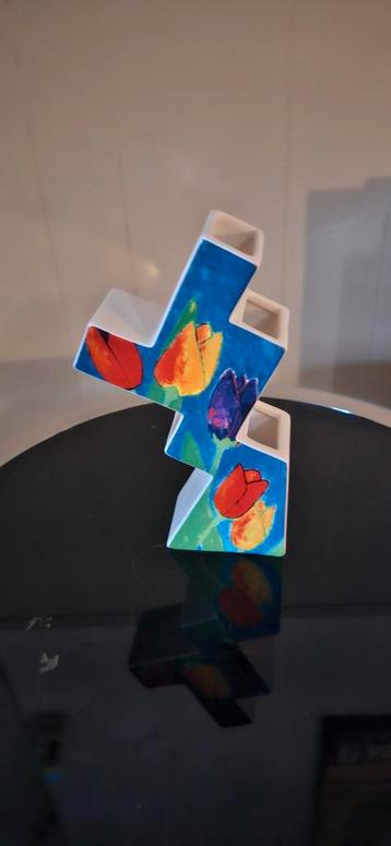 Blauwe Vaas - Philadelphia Keramiek beschikbaar voor biedingen