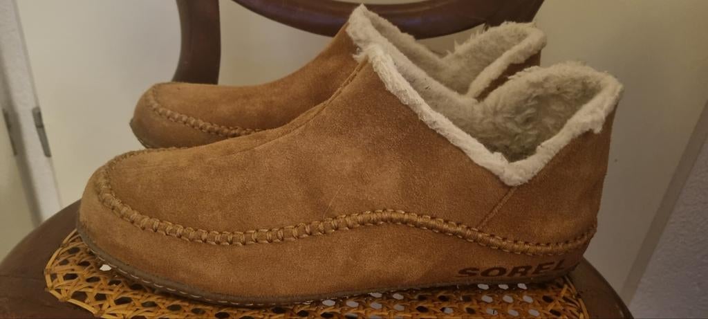 Sorel pantoffels maat 46, Ophalen of Verzenden, Zo goed als nieuw, Zwart, Pantoffels of Sloffen