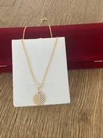 14 karaat(585) gouden ketting met hanger, Ophalen of Verzenden, Nieuw, Goud, Goud