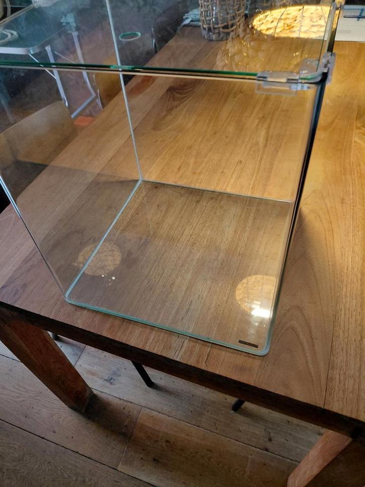 Dennerle Nano Cube aquarium 60l., Dieren en Toebehoren, Vissen | Aquaria en Toebehoren, Gebruikt, Leeg aquarium, Ophalen