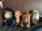 4 big heads knuffels van Ice Age met kaartje, Verzenden, Nieuw, Overige typen