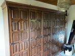 Grote houten kast, Ophalen, Gebruikt, 50 tot 75 cm, 200 cm of meer