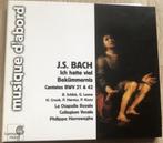 BACH - ICH HATTE VIEL BEKUMMERNIS- PHILIPPE HERREWEGHE, Cd's en Dvd's, Ophalen of Verzenden, Barok, Zo goed als nieuw