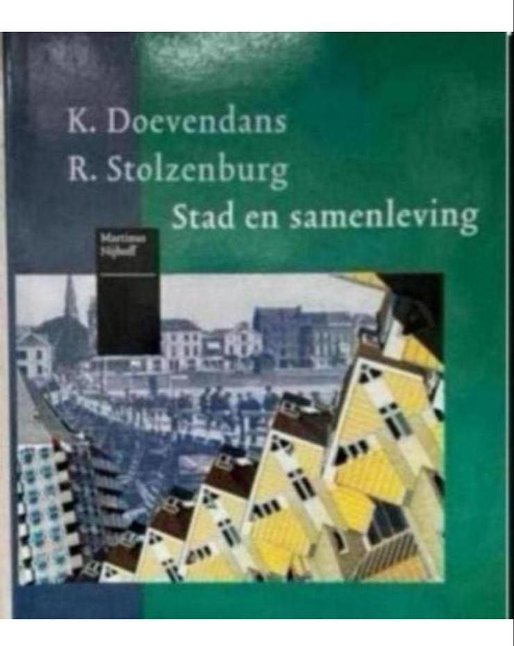 Stad en samenleving - Doevendans & Stolzenburg, Boeken, Geschiedenis | Stad en Regio, Ophalen, Nieuw