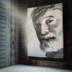 Schilderij Ernest Hemingway, Ophalen