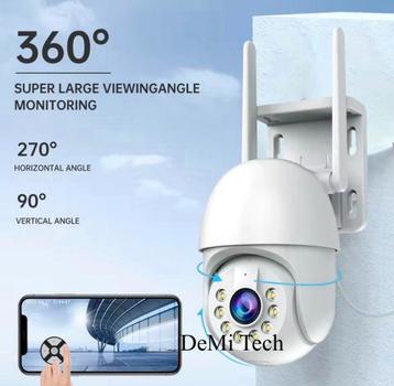 5MP Wifi buitencamera wordt geleverd met een 64GB SD Kaart beschikbaar voor biedingen