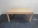 Uitschuiftafel / eettafel / eetkamertafel wit eiken 160/240, Ophalen, Gebruikt, 50 tot 100 cm, Vijf personen of meer