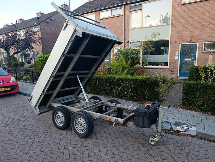 Elektrische kieper, Auto diversen, Aanhangers en Bagagewagens, Zo goed als nieuw, Ophalen